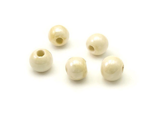 Margele portelan, rondele 10,5x9,5 mm (cod 22-1)