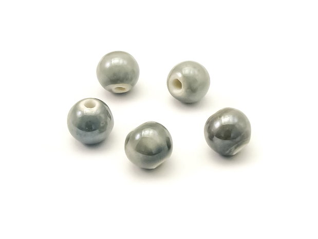 Margele portelan, rondele 10,5x9,5 mm (cod 22-2)