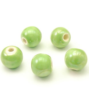 Margele portelan, rondele 10,5x9,5 mm (cod 22-4)