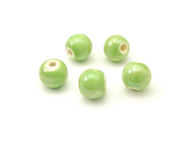 Margele portelan, rondele 10,5x9,5 mm (cod 22-4)