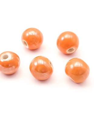 Margele portelan, rondele 10,5x9,5 mm (cod 22-7)