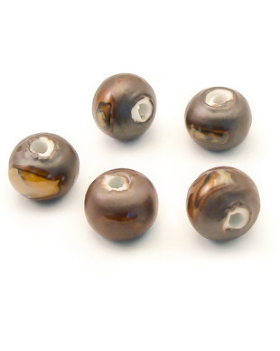 Margele portelan, rondele 10,5x8,5 mm (cod 22-12)
