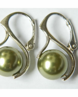 Swarovski Pearl - Light Green