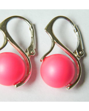 Swarovski Pearl - Neon Pink