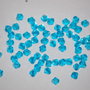 LMS436 - margele sticla biconice albastre 4 mm