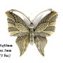 3711 - (1 buc) Pandantiv bronz fluture