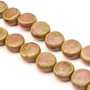 Margele portelan, banut 16x8 mm (cod 22-45)