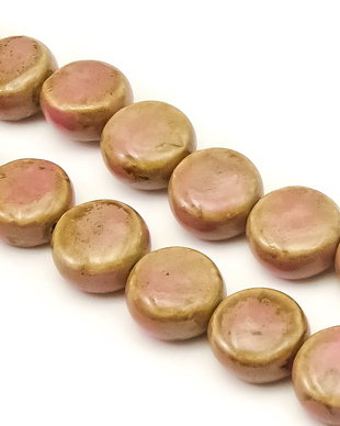Margele portelan, banut 16x8 mm (cod 22-45)