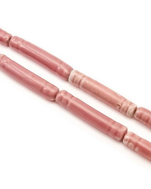 Margele portelan, cilindru 40,5x8 mm (cod 22-48)