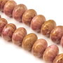 Margele portelan, rondele 22x14,5 mm (cod 22-53)