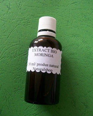 EXTRACTUL DE MORINGA BIO- antioxidant, remineralizant, tonic de exceptie NOU