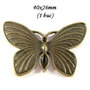 3774 - (1 buc) Pandantiv bronz fluture