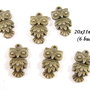 3747 - (6 buc) Charms bronz bufnita