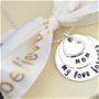 My Love Forever - colier argint - bijuterii personalizate - cadou personalizat