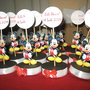 Marturie botez Mickey/Decoratiune candy bar  handmade
