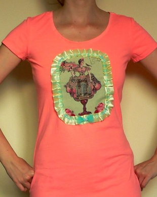 Tricou cu tablou