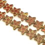 Margele de sticla, stea 15,5x14,5 mm (cod 19-186)