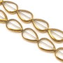 Margele de sticla, lacrima 17,5x12 mm (cod 19-193)