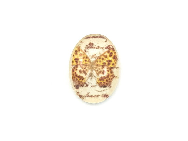 Cabochon sticla oval, 18x13x6 mm (cod 21-73)