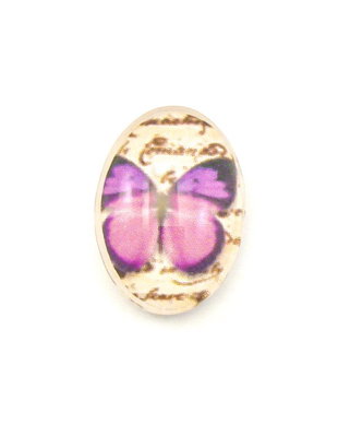 Cabochon sticla oval, 18x13x6 mm (cod 21-74)
