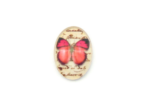 Cabochon sticla oval, 18x13x6 mm (cod 21-76)