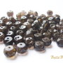 Cuart fumuriu rondele fatetate calitatea a 2 -a aprox 7-7.5 x5 mm