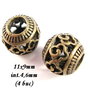 3895 - (4 buc) Margele pandora bronz