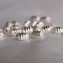 Margele argint 925, 6x8mm (1)