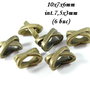 3914 - (6 buc) Distantier bronz