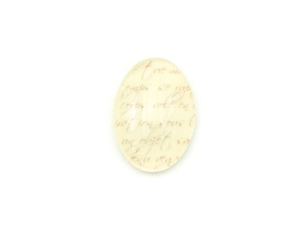 Cabochon sticla oval, 18x13x6 mm (cod 21-85)