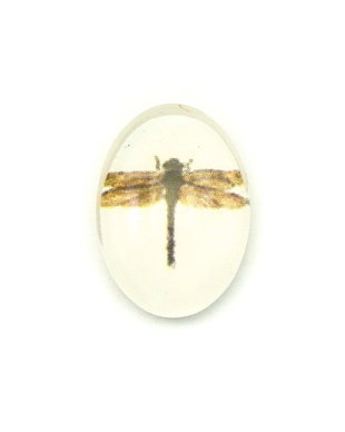 Cabochon sticla oval, 18x13x6 mm (cod 21-89)