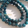 Blue apatite aprox 6.5 mm