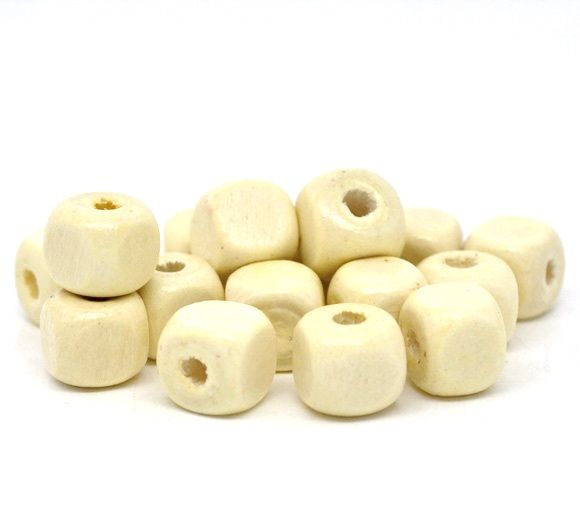 1b cuburi lemn natur 10mm (ag 16)