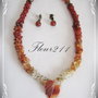 SET AGATE SI CARNEOL