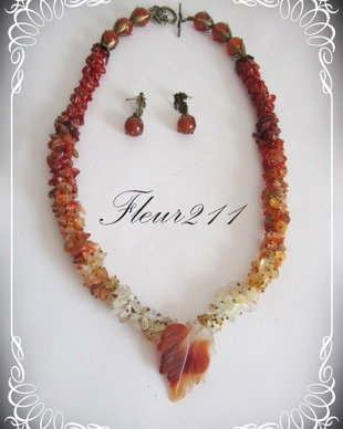 SET AGATE SI CARNEOL
