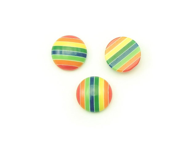 Cabochon rasina, 12 mm (cod 21-96)