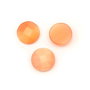 Cabochon sticla fatetata cat eye, 12 mm (cod 21-106)