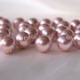 Perle seashell, 8mm, semigaurite (1)