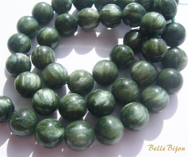 Seraphinite NATURAL aprox 8.5 mm