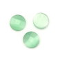 Cabochon sticla fatetata cat eye, 12 mm (cod 21-111)