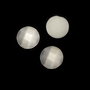 Cabochon sticla fatetata cat eye, 12 mm (cod 21-113)