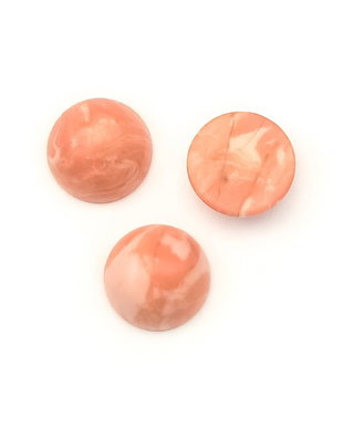 Cabochon turcoaz compozit, 12 mm (cod 21-116)