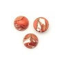 Cabochon turcoaz compozit, 12 mm (cod 21-117)