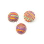 Cabochon turcoaz compozit, 12 mm (cod 21-118)