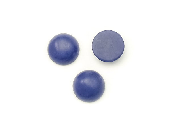 Cabochon turcoaz compozit, 12 mm (cod 21-120)