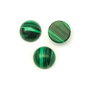 Cabochon turcoaz compozit, 12 mm (cod 21-123)