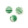 Cabochon turcoaz compozit, 12 mm (cod 21-124)