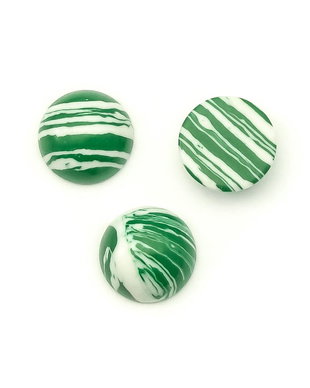 Cabochon turcoaz compozit, 12 mm (cod 21-124)