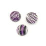 Cabochon turcoaz compozit, 12 mm (cod 21-128)