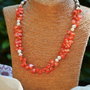 Colier coral "Summertime"